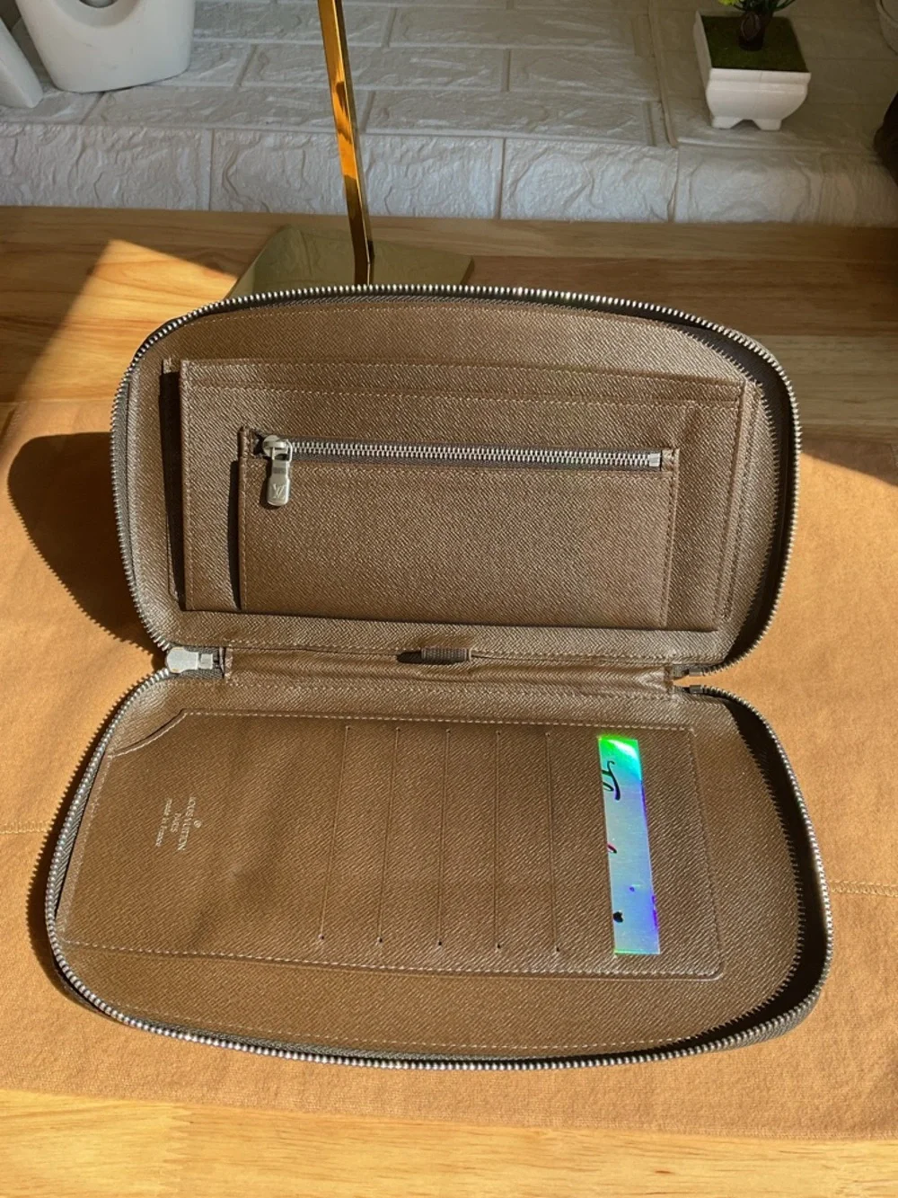 ✅LV CLUTCH TRAVEL ORGANIZER MI1014 LOUIS VUITTON AUTHENTIC - Picture 6 of 11